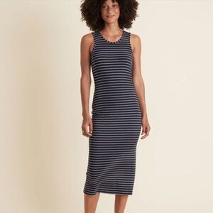 Marine Layer Lexi daytime midi dress, size medium